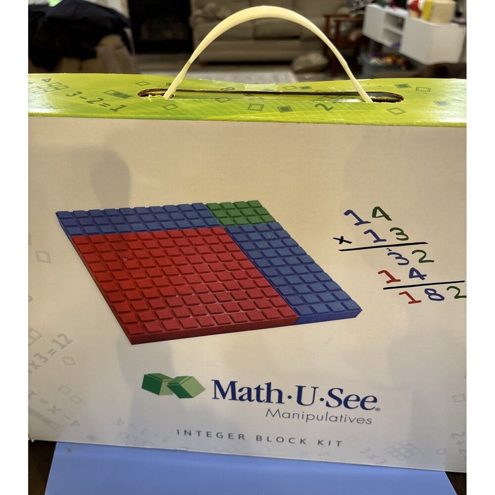 Math-U-See Manipulatives Integer Block Kit Complete Set 133 Blocks Math Learn - Picture 3 of 14